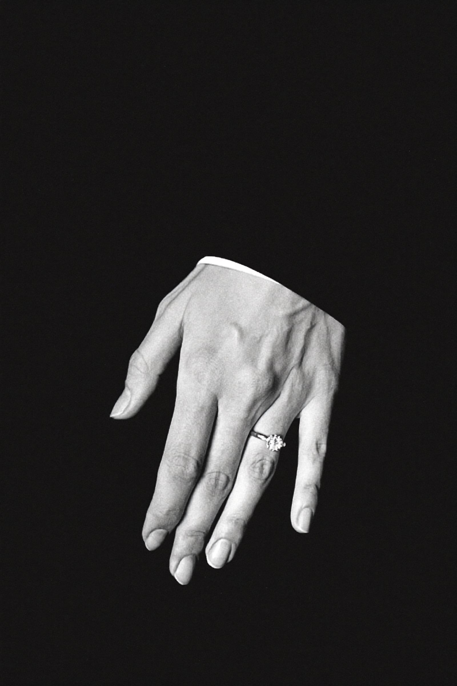 De verlovingsring, close-up